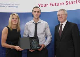 Sports Award to Stephen McDonnell for Hurling. Photo by Neil Danton, News Digital.